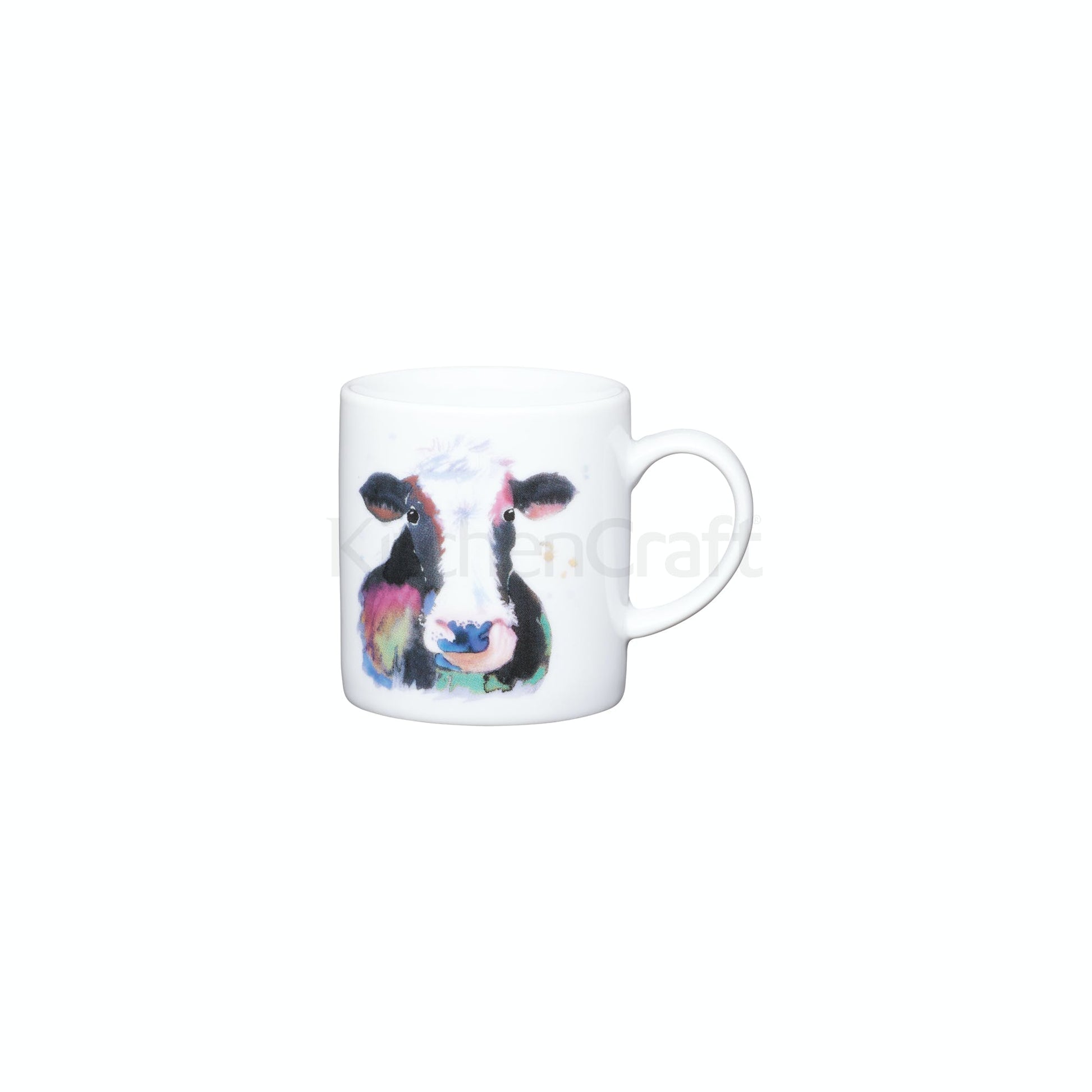 KitchenCraft Espresso Cup Cow 80ml