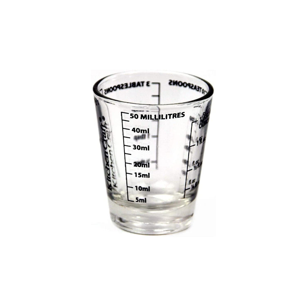 KitchenCraft Glass Mini Measure - Sold As Single