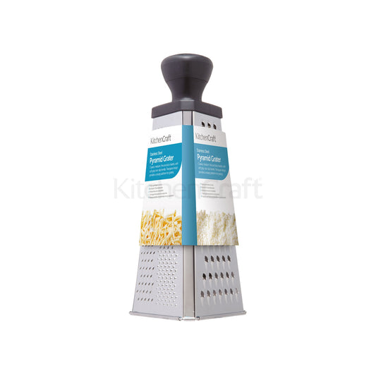 KitchenCraft Stainless Steel Triangular Box Grater 26cm