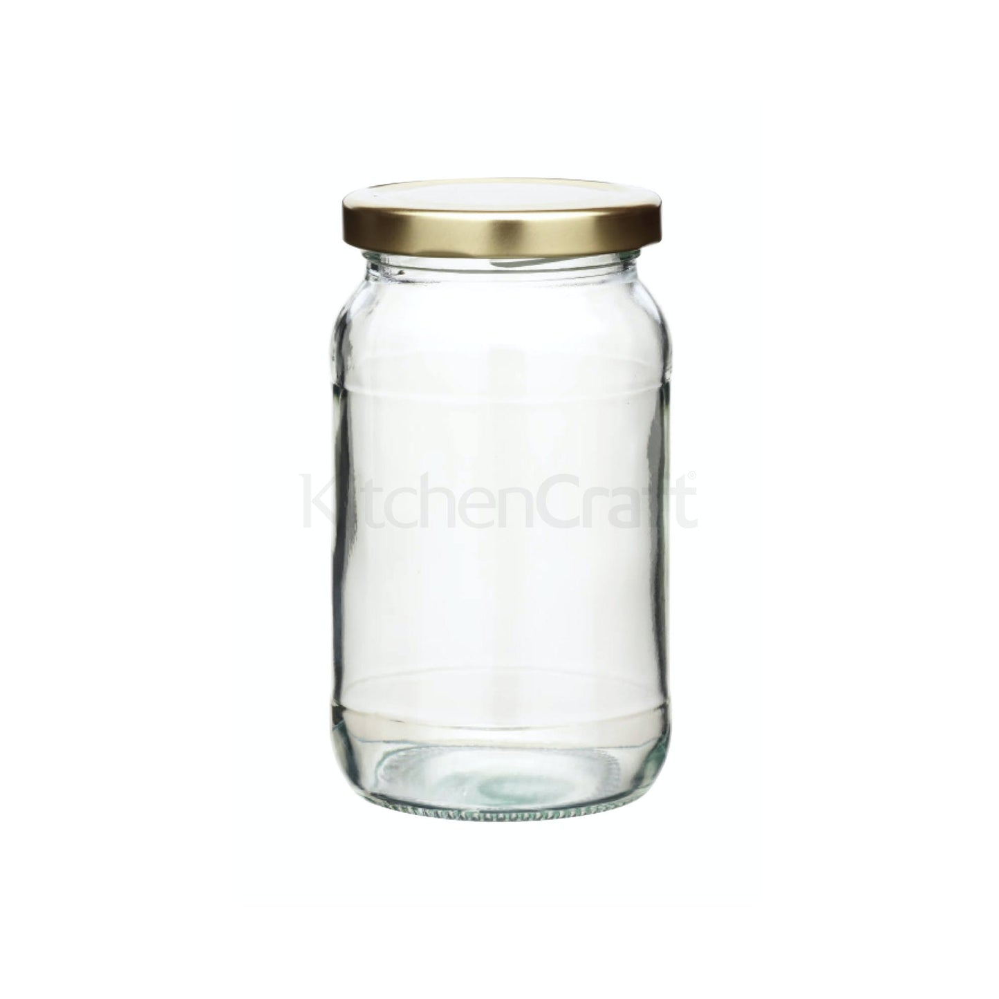 Home Made 454ml Round Jam Jar with Twist-off Lid