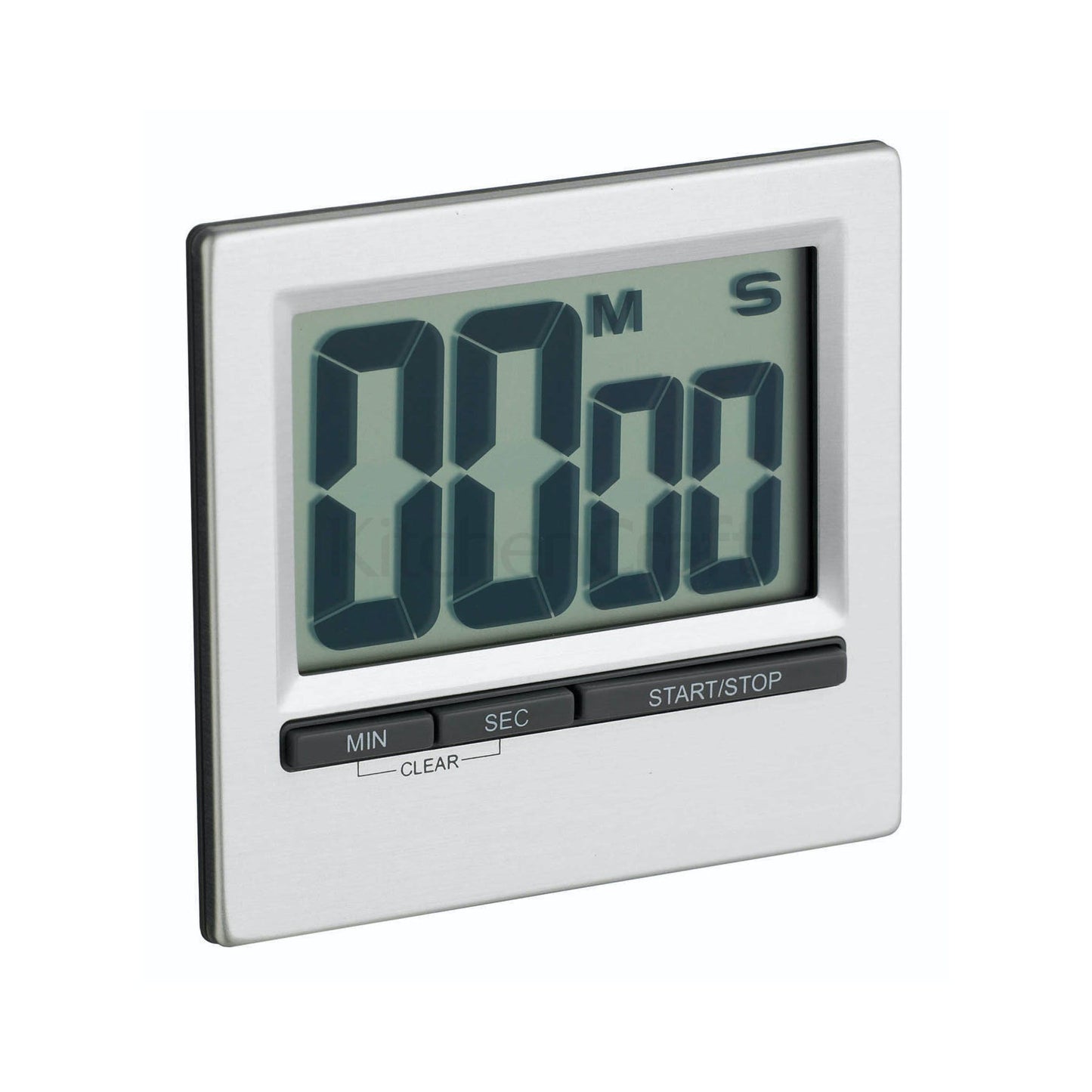KitchenCraft Large Easy Read Chromed Timer