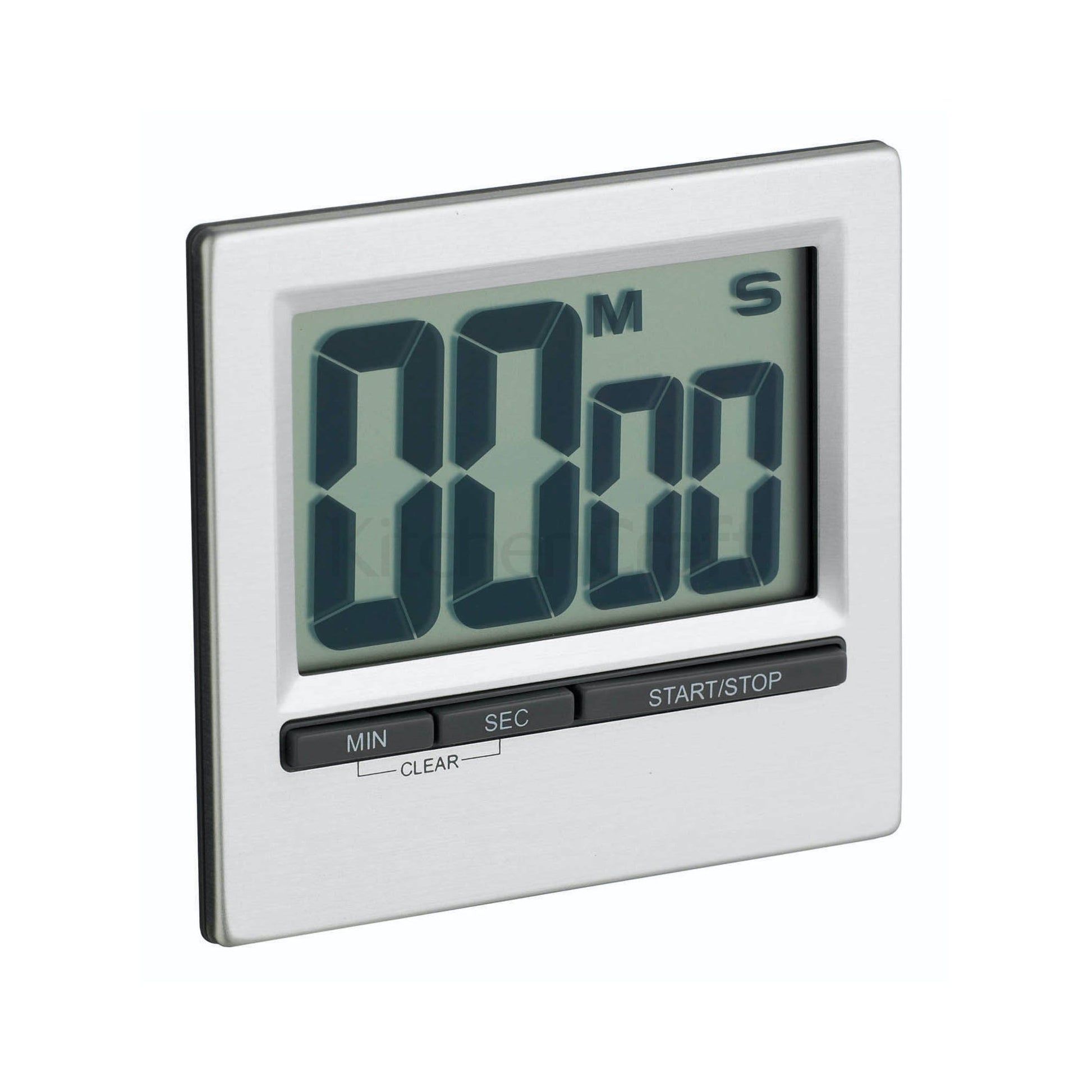 KitchenCraft Large Easy Read Chromed Timer