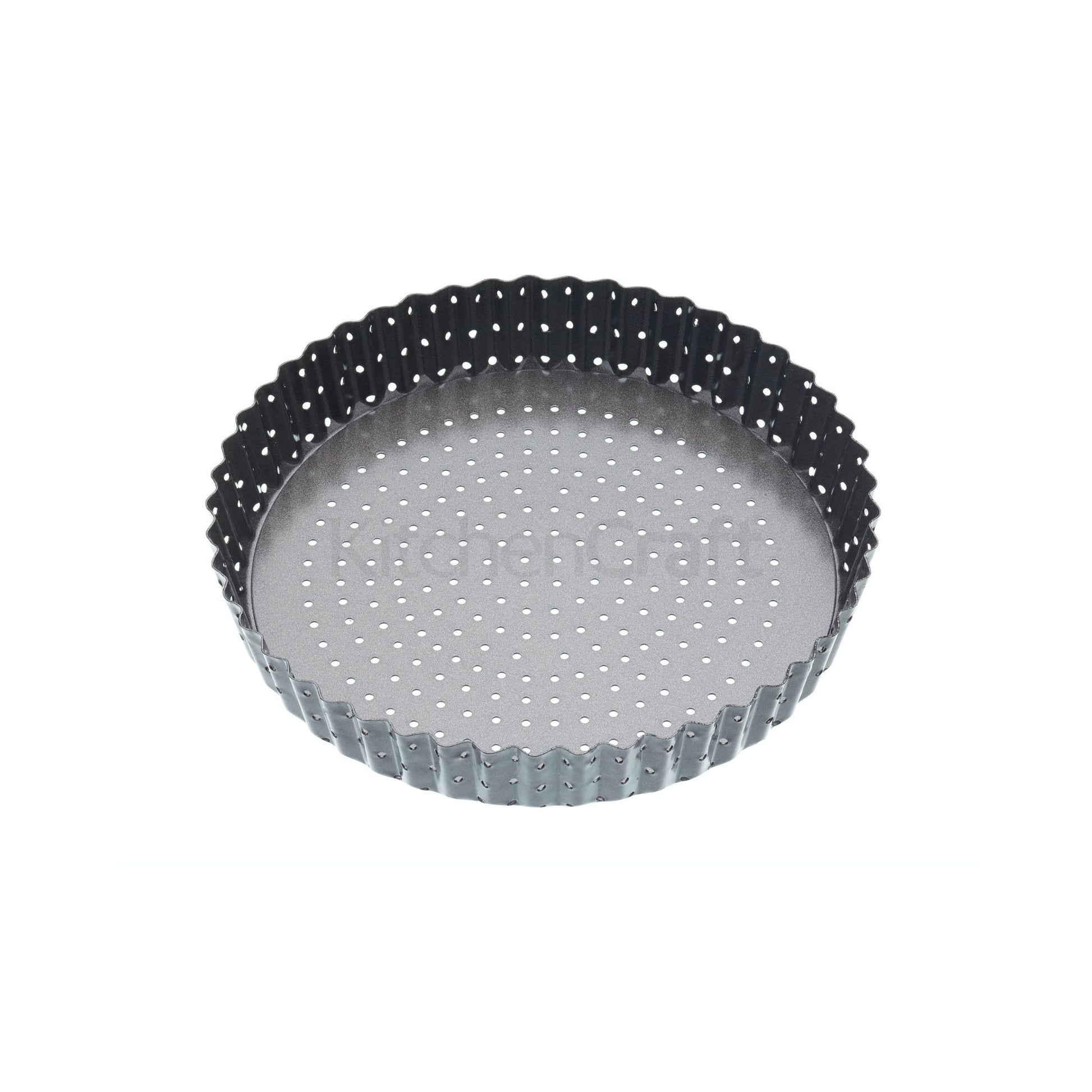 MasterClass Crusty Bake Non-Stick Fluted Round Quiche Tin 25cm