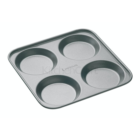 MasterClass Yorkshire Pudding Tin 4 Hole