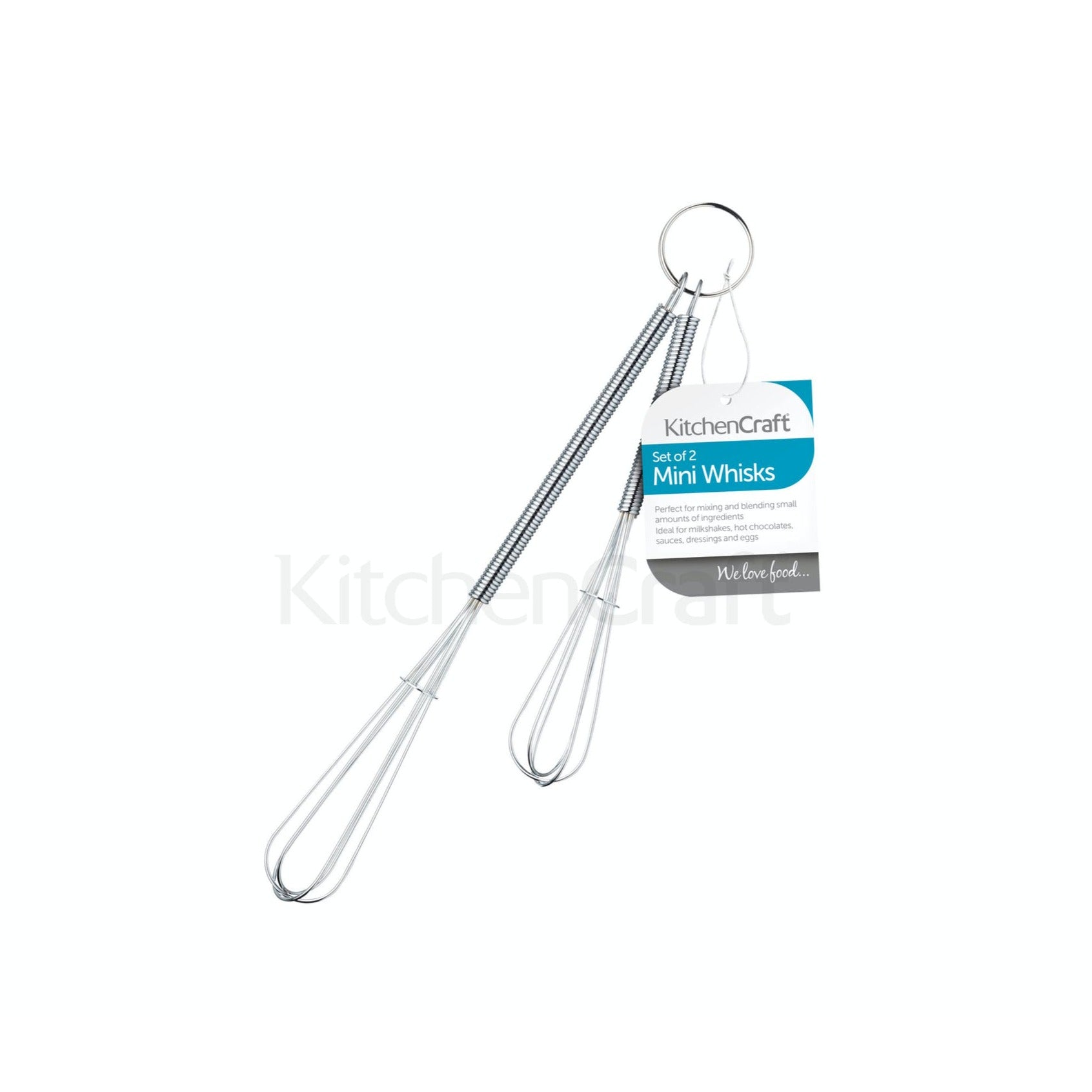 KitchenCraft Mini Whisk 2-Pack