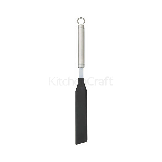 KitchenCraft Oval Handled Stainless Steel Non-Stick Spatula