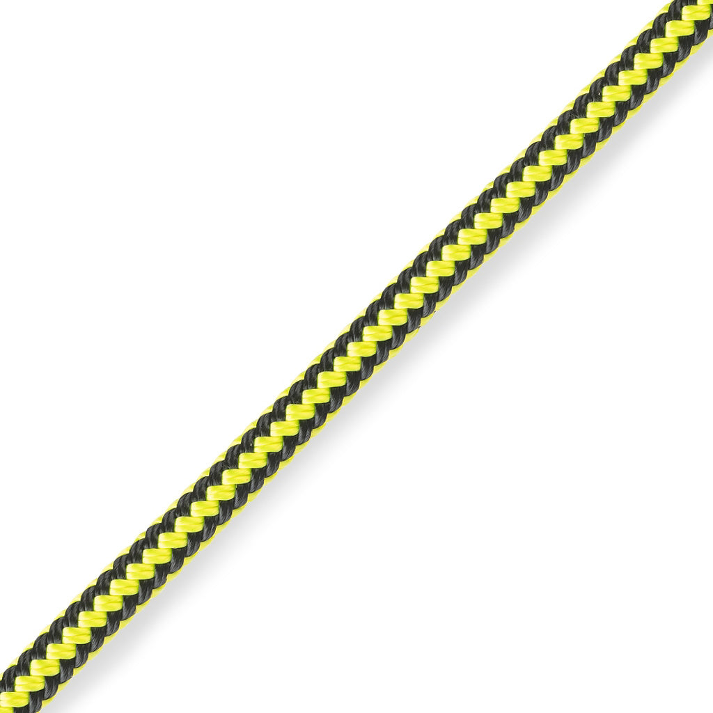 Marlow Ropes Boa 9mm Black/Lime 100m CE Prusik