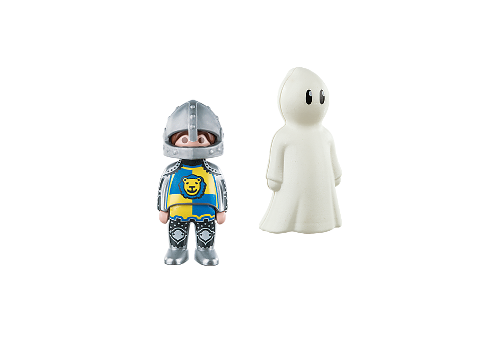 Playmobil 1.2.3 Knight with Ghost