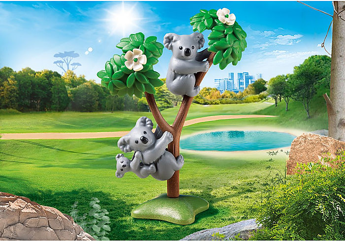Playmobil Family Fun Koalas with Baby