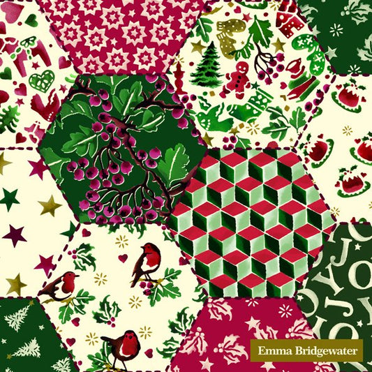 Emma Bridgewater Christmas Patchwork Lunch Napkins