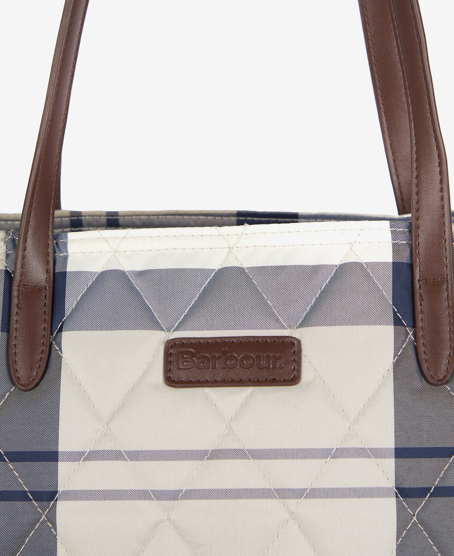 Barbour Wetherham Quilted Tartan Tote