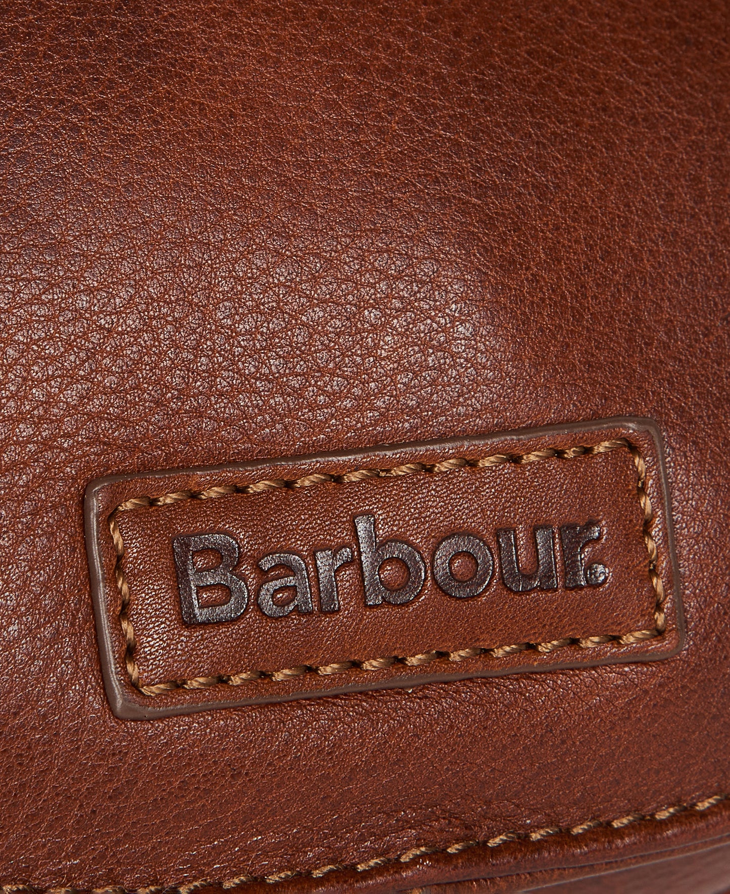 Barbour Laire Leather Saddle Bag