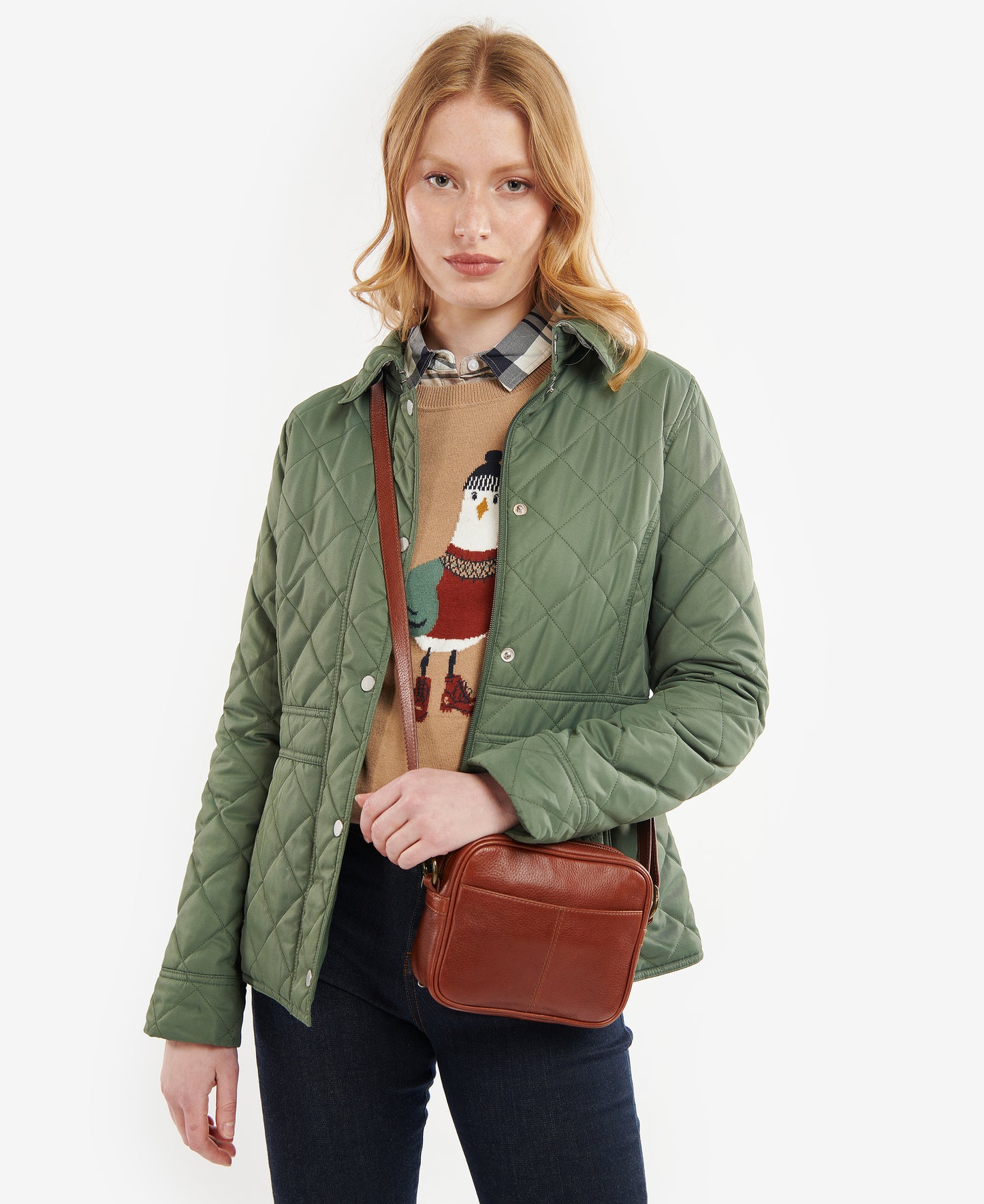 Barbour Clyde Leather Bag