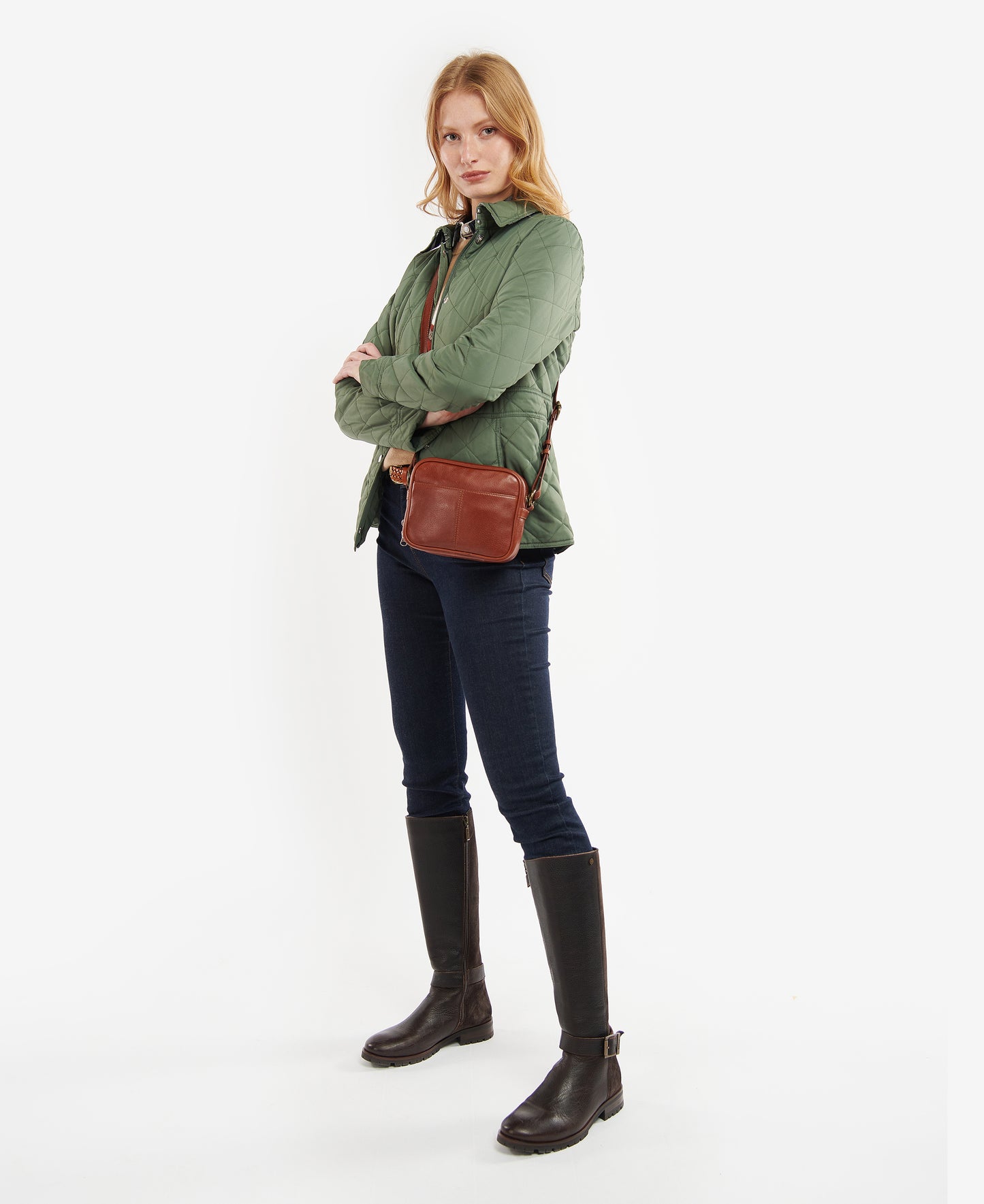 Barbour Clyde Leather Bag