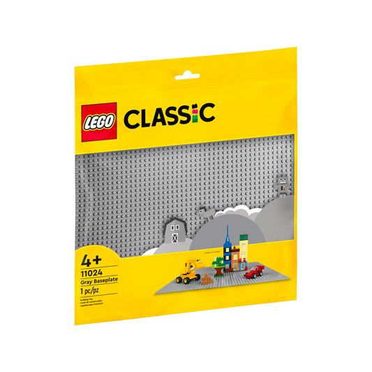 LEGO Classic Grey Baseplate 11024