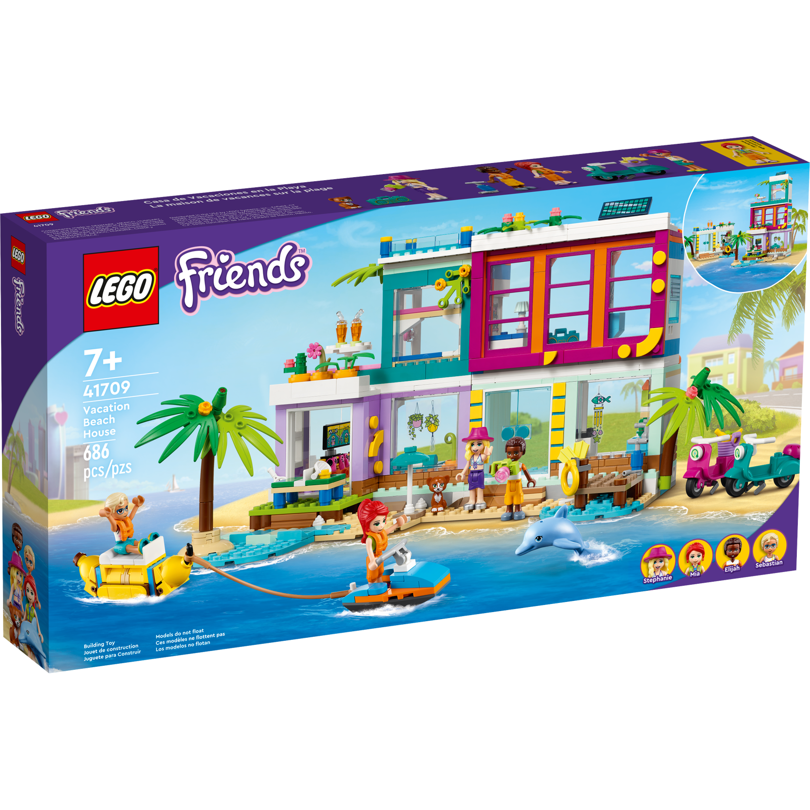 LEGO Friends Vacation Beach House 41709