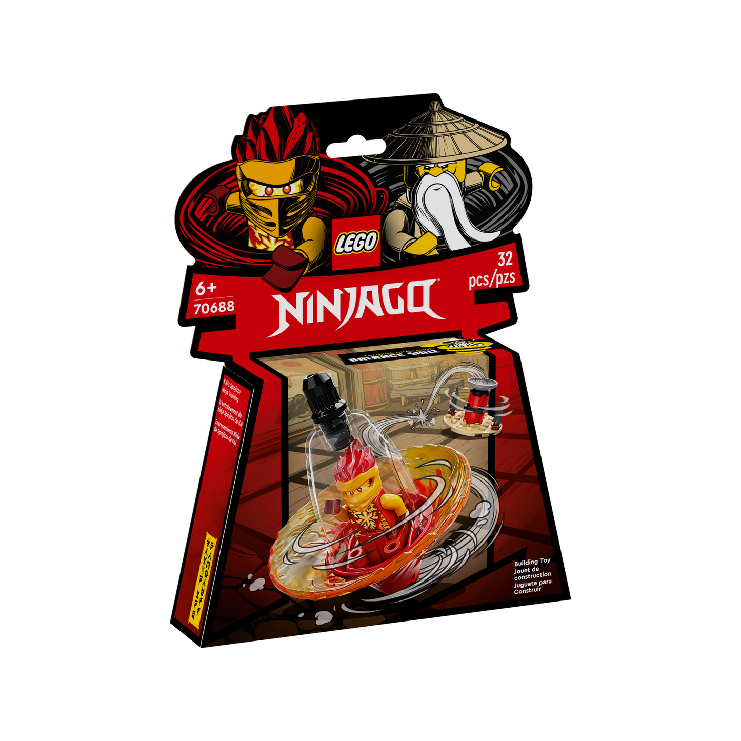 Ninjago Jay Spinjitzu Training LEGO Ninjago Kai's Spinjitzu Ninja