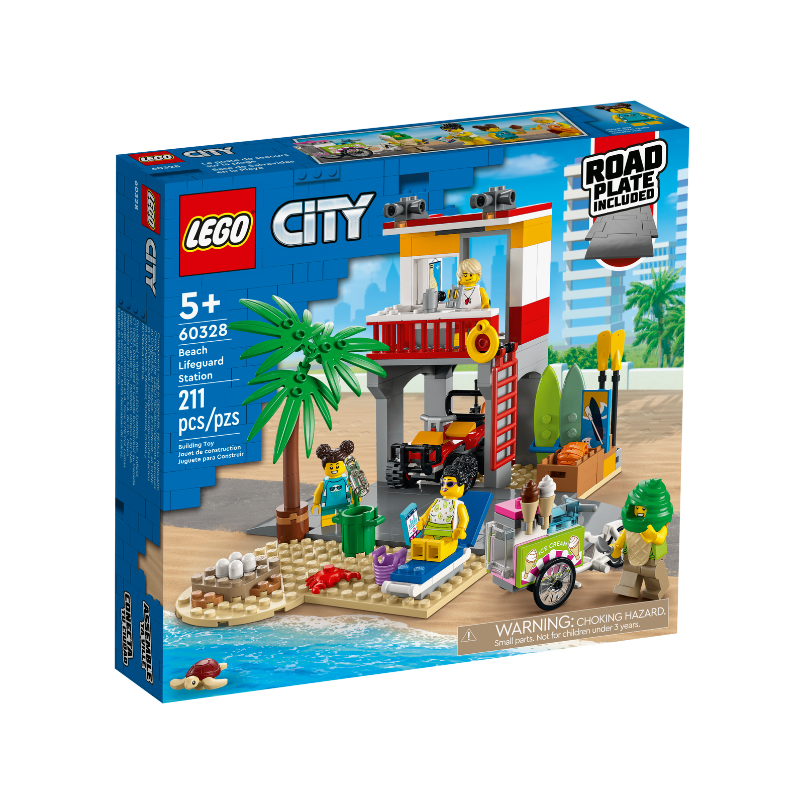 LEGO City Beach Lifeguard Station 60328