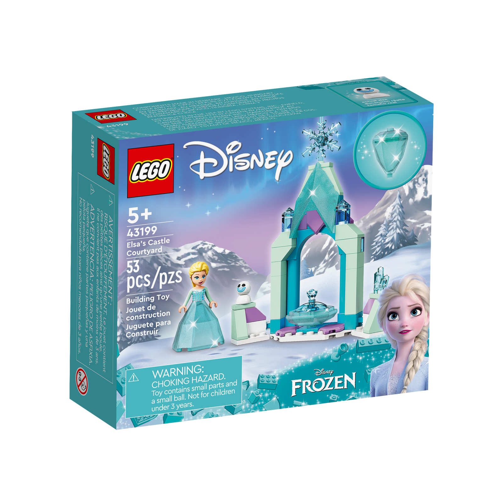 LEGO Disney Princess Elsa’s Castle Courtyard 43199