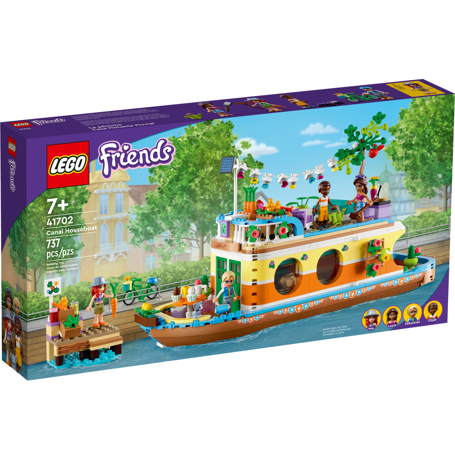 LEGO Friends Canal Houseboat 41702