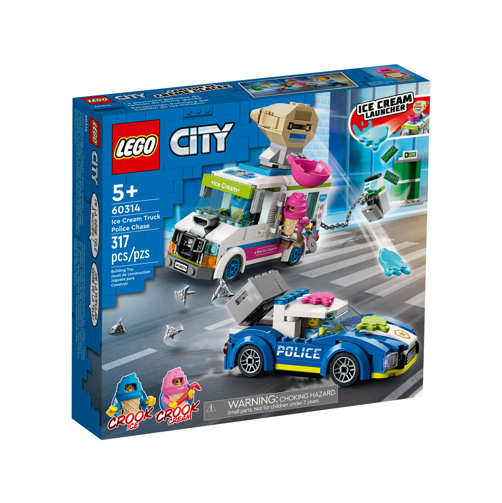LEGO City Ice Cream Truck Police Chase 60314