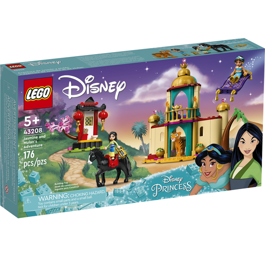LEGO Disney Princess Jasmine and Mulans Adventure 43208