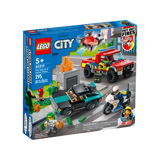 LEGO City Fire Rescue & Police Chase 60319