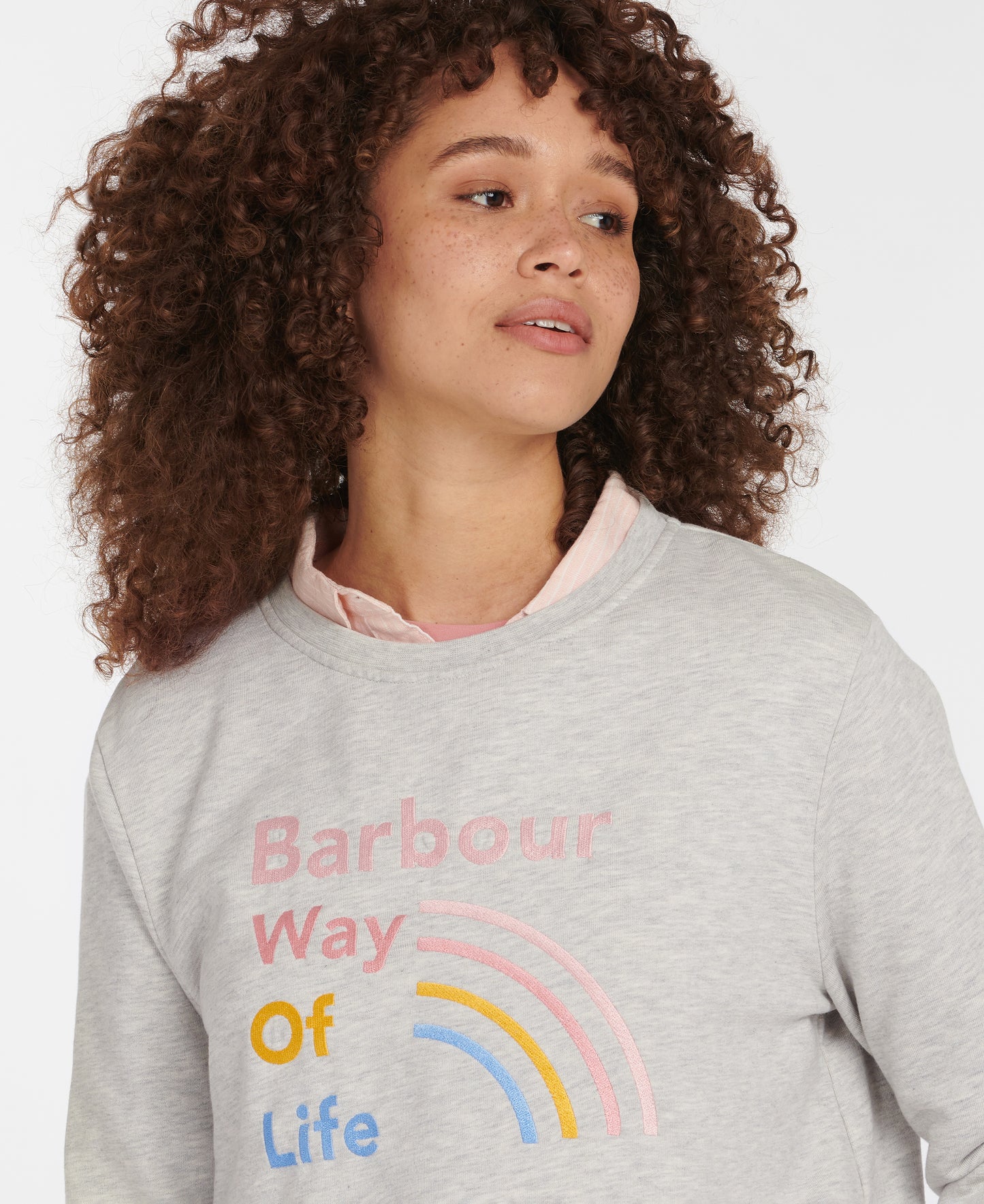 Barbour Sandridge Overlayer Sweatshirt