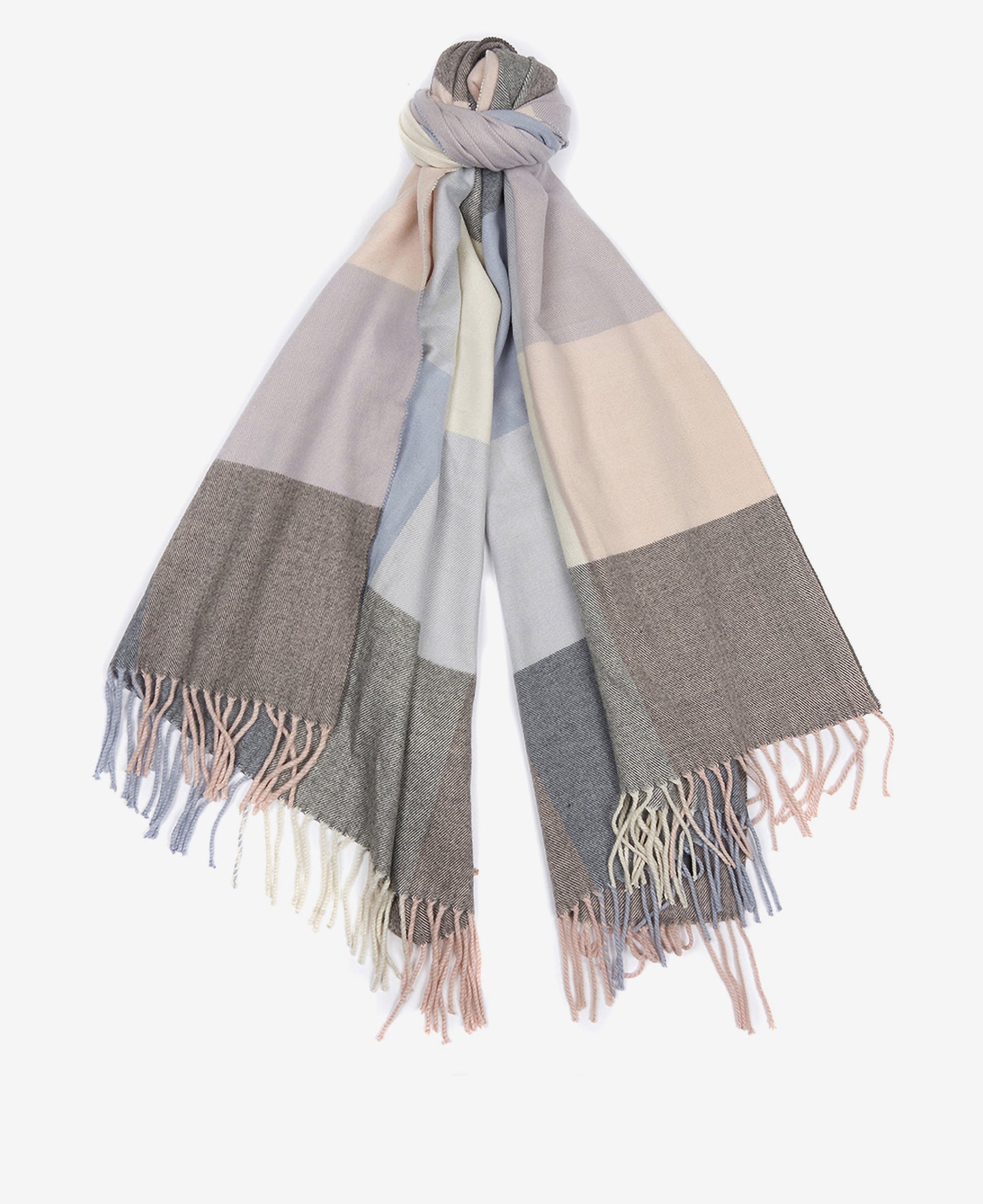 Barbour Pastel Check Scarf