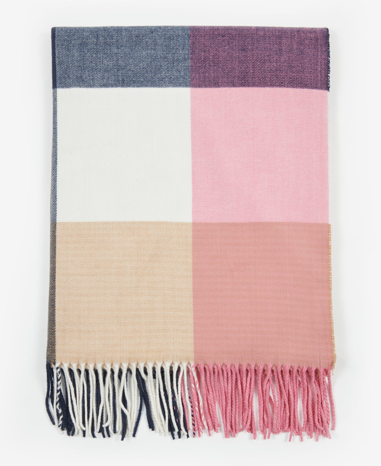 Barbour Pastel Check Scarf
