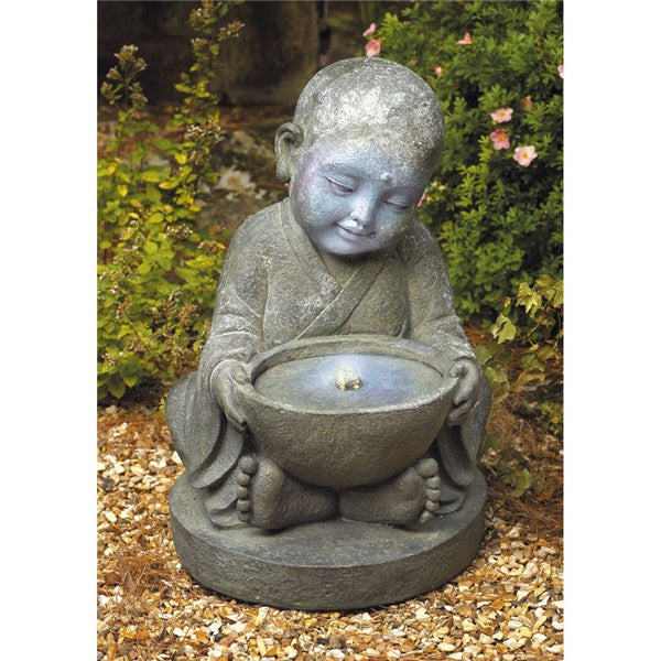 Bermuda Lucky Little Monk Water Feature