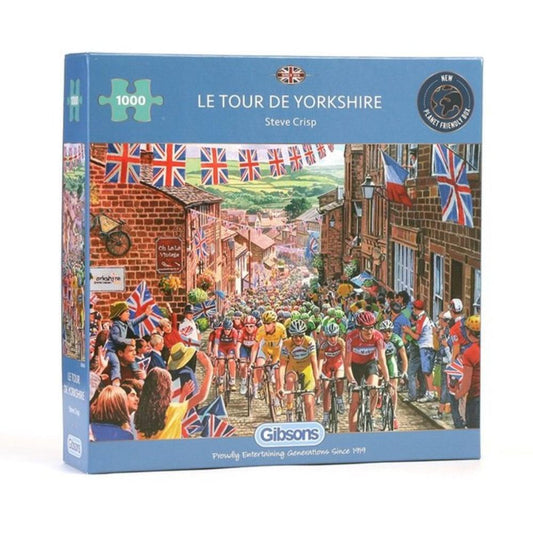 Gibsons Le Tour De Yorkshire 1000 Piece Jigsaw