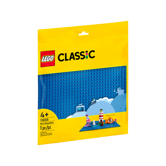 LEGO Classic Blue Baseplate 11025