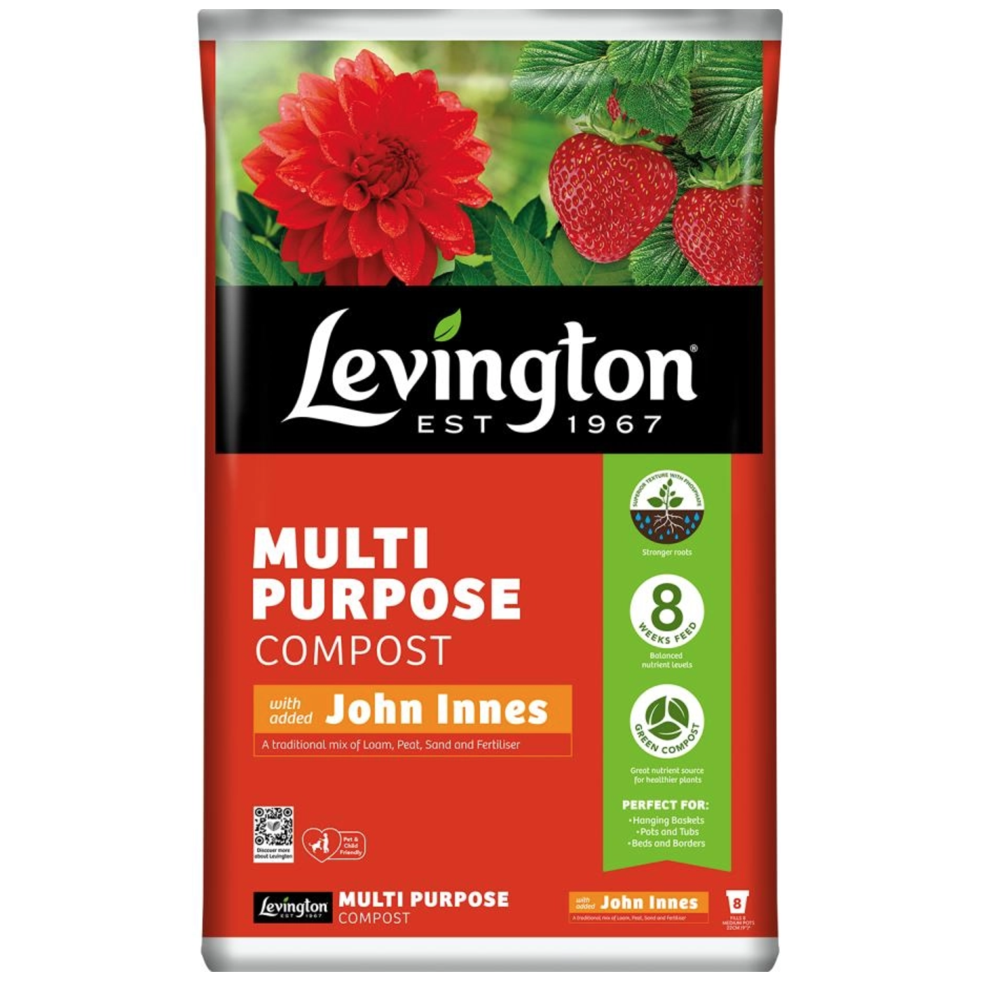 Levington Multi Purpose Compost John Innes 40L