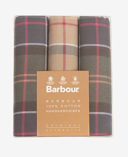 Barbour Mens Handkerchief Set