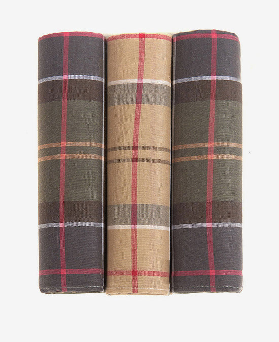 Barbour Handkerchiefs 3 Pack Barbour Hankies Sam Turner & Sons