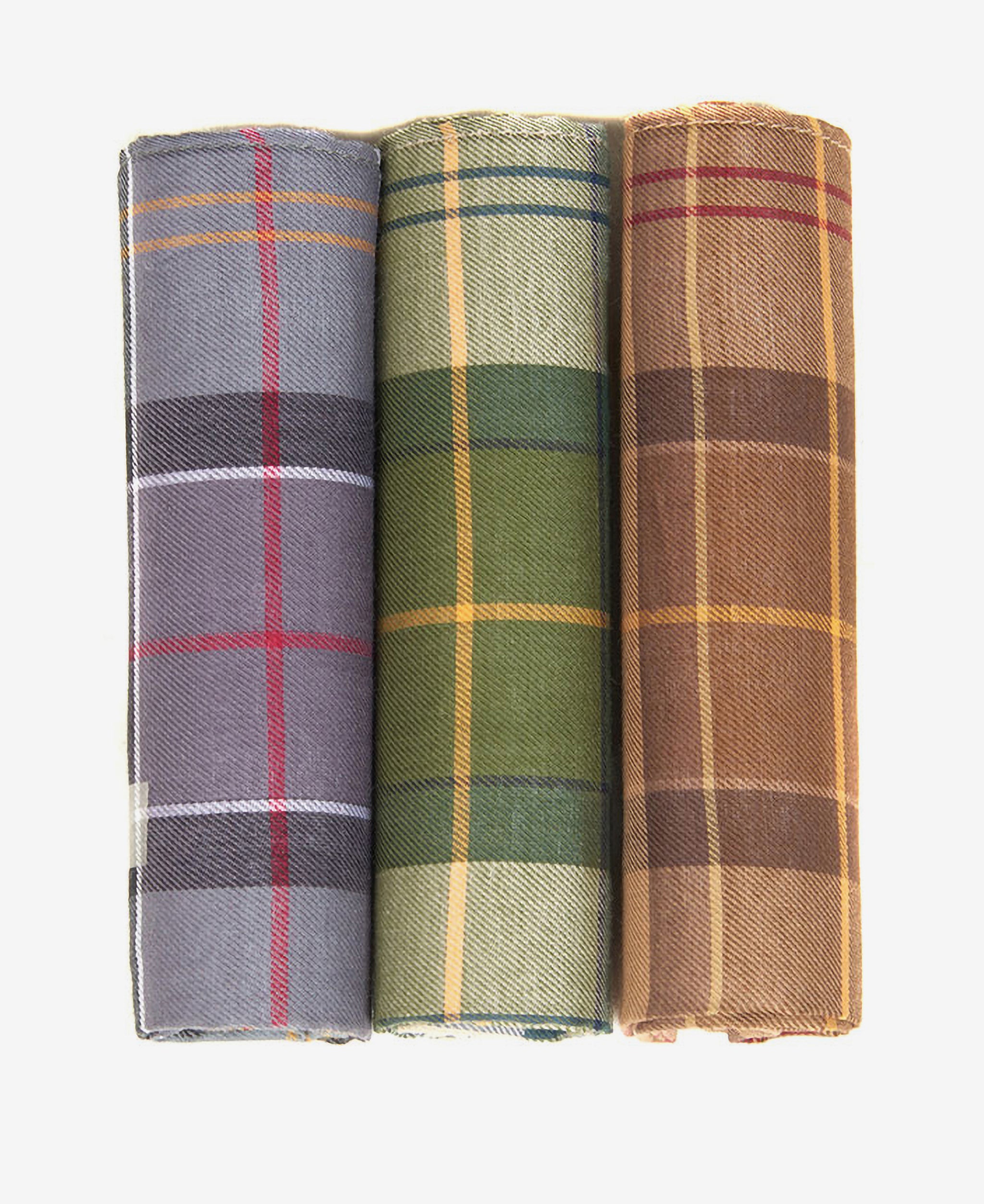 Barbour Handkerchiefs 3 Pack Barbour Hankies Sam Turner & Sons