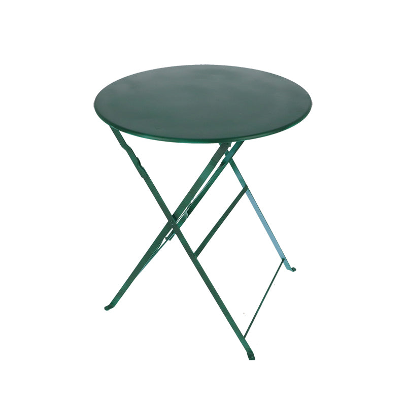 Fallen Fruits French Bistro Metal Table Green