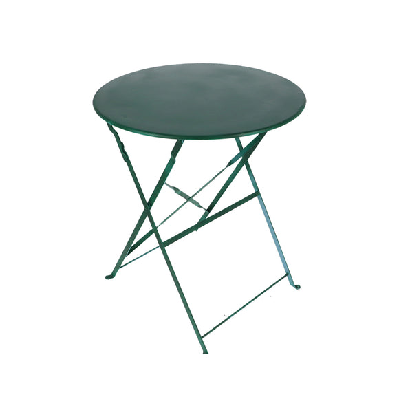 Fallen Fruits French Bistro Metal Table Green