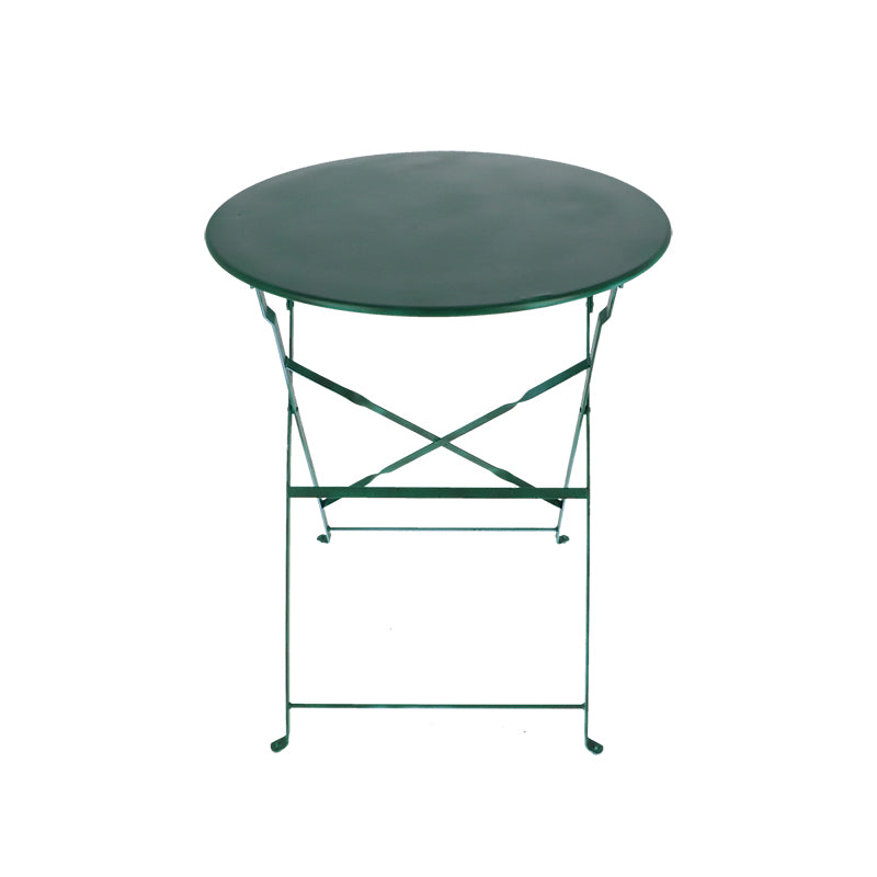 Fallen Fruits French Bistro Metal Table Green