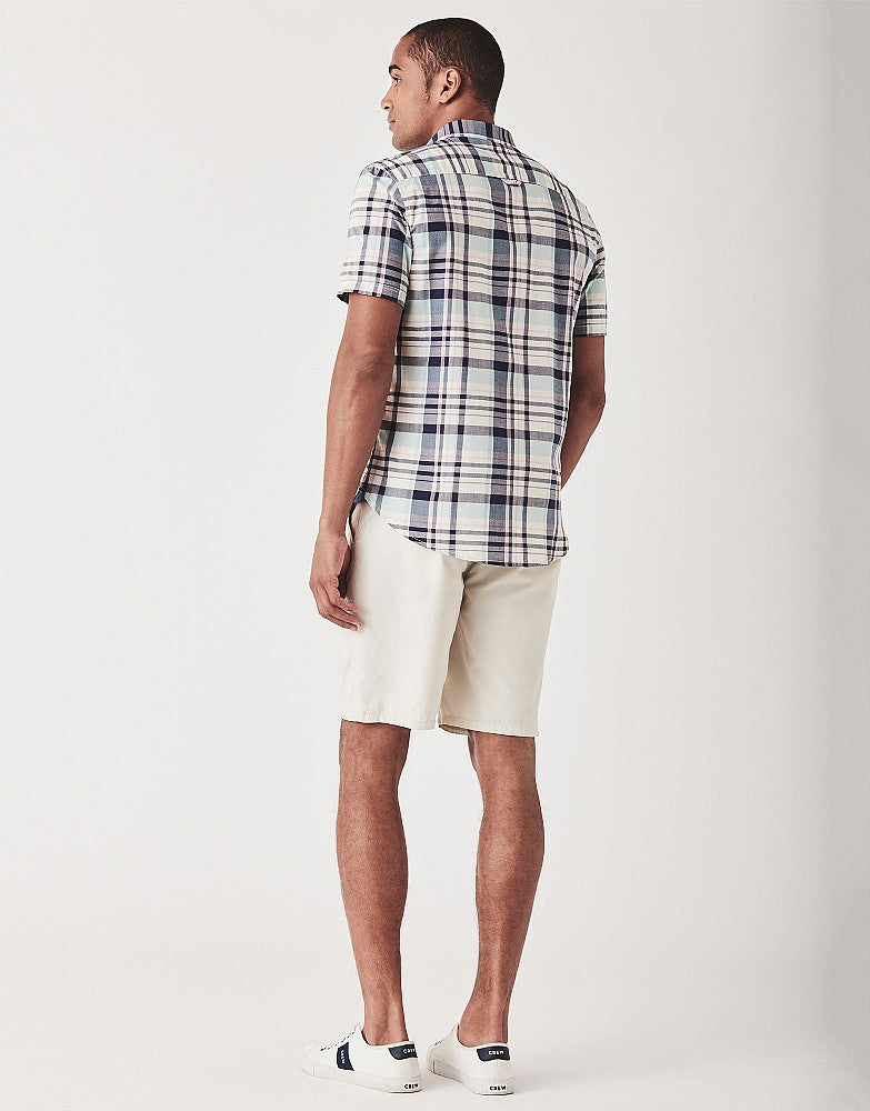 Crew Clothing Bickleigh Short Sleeve Bold Check Shirt