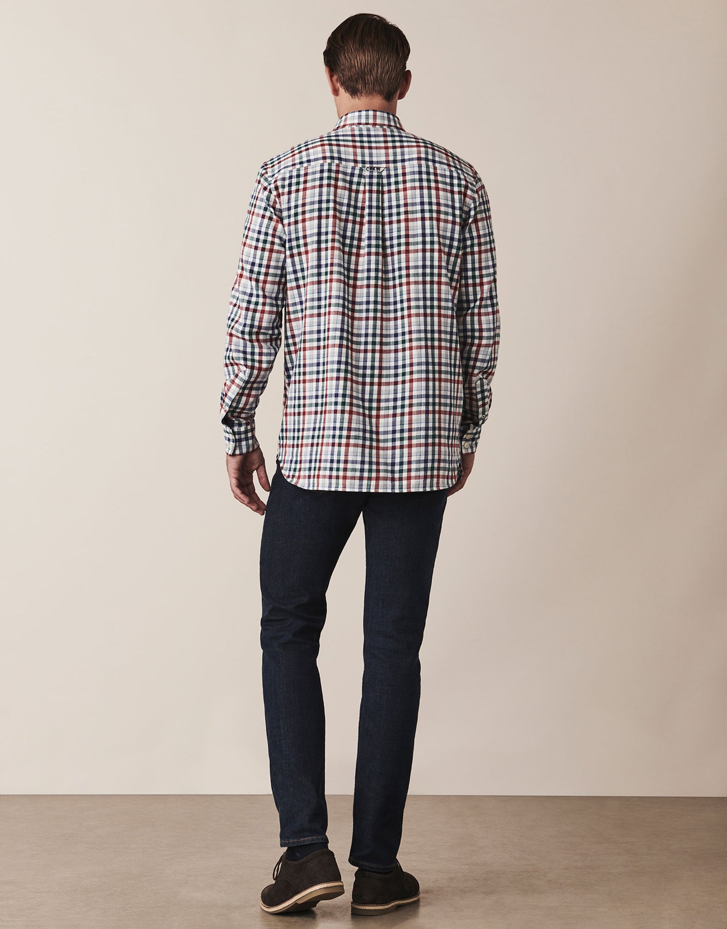 Crew Clothing Classic Check Flannel Shirt