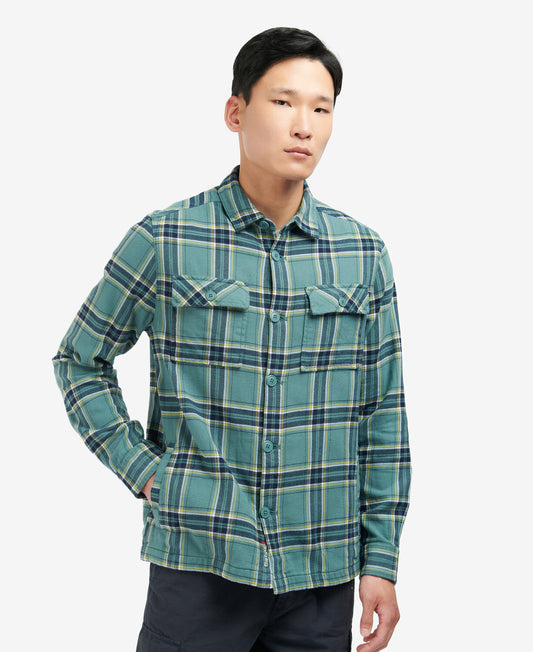 Barbour Hallfell Overshirt - North Atlantic