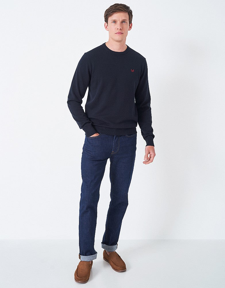 Crew Clothing Organic Cotton Crew Neck Jumper