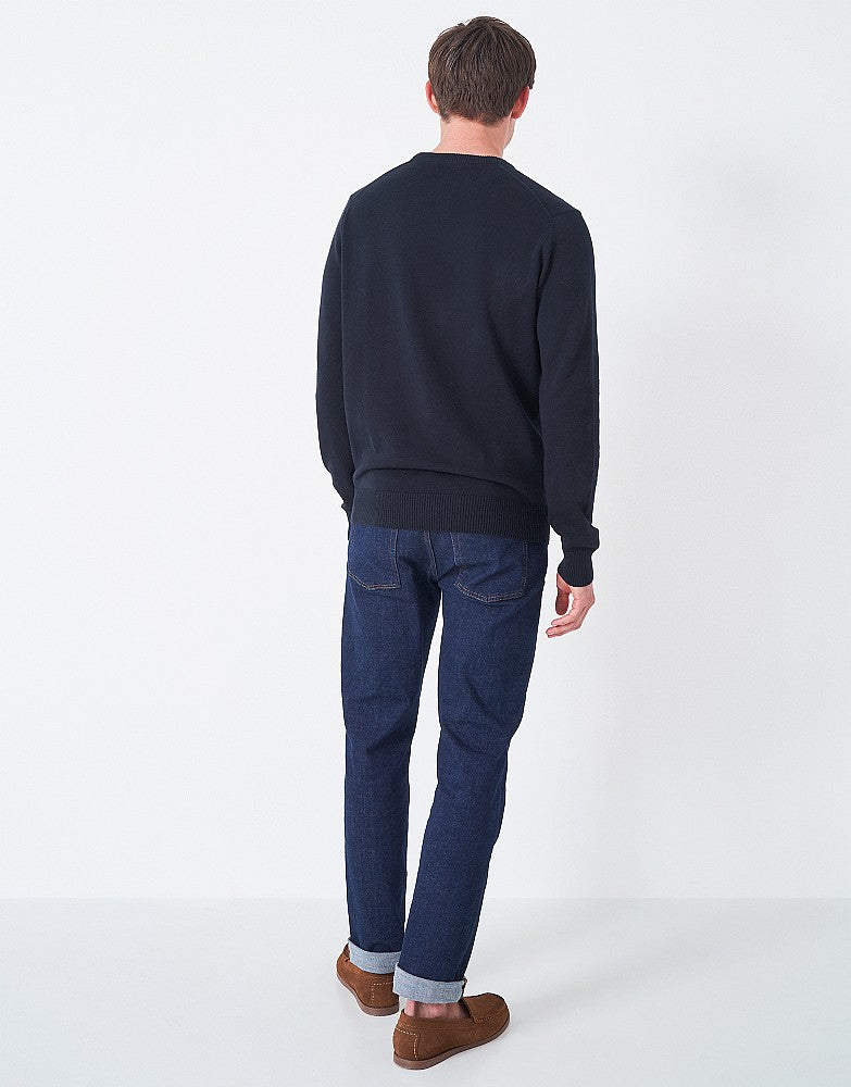 Crew Clothing Organic Cotton Crew Neck Jumper