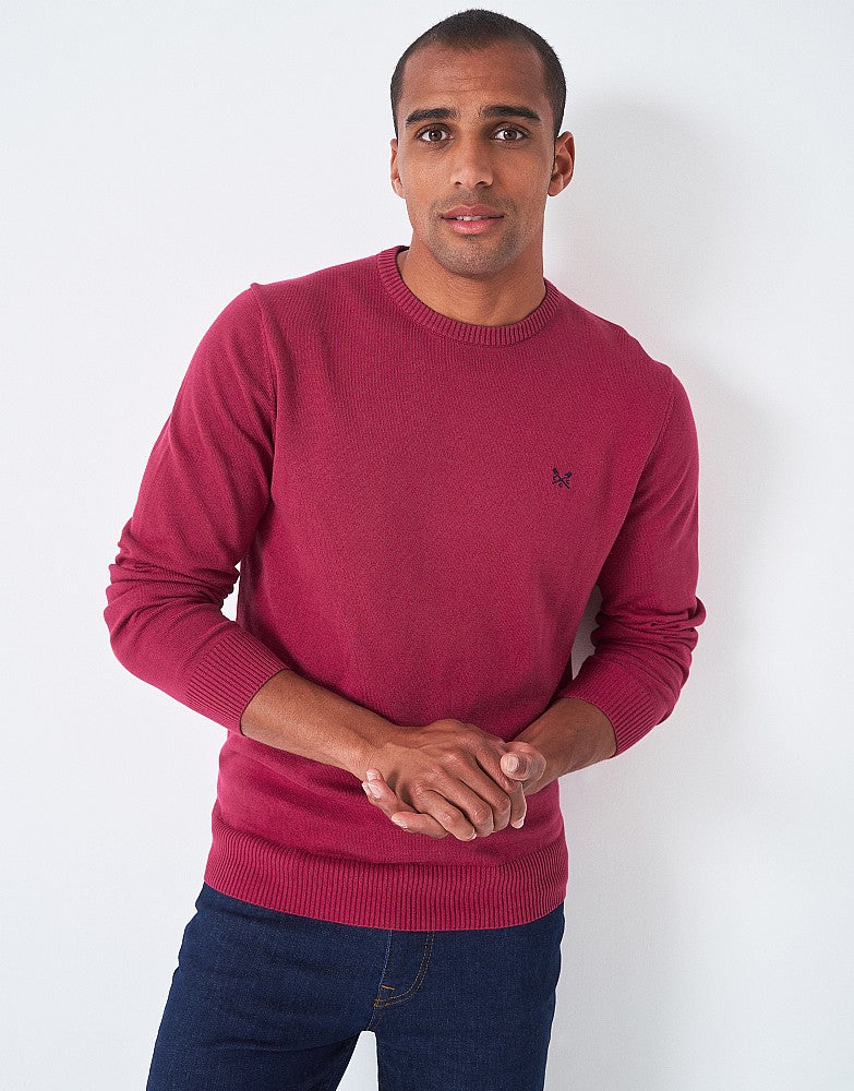 Crew Clothing Organic Cotton Crew Neck Jumper