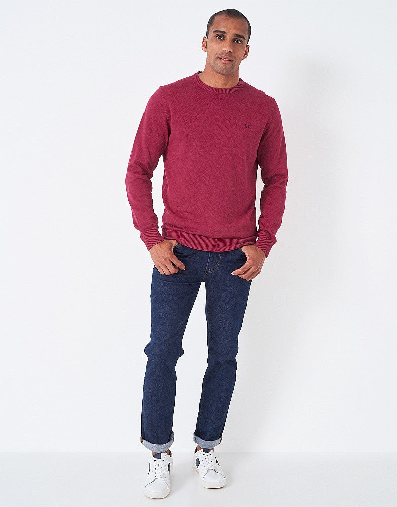 Crew Clothing Organic Cotton Crew Neck Jumper
