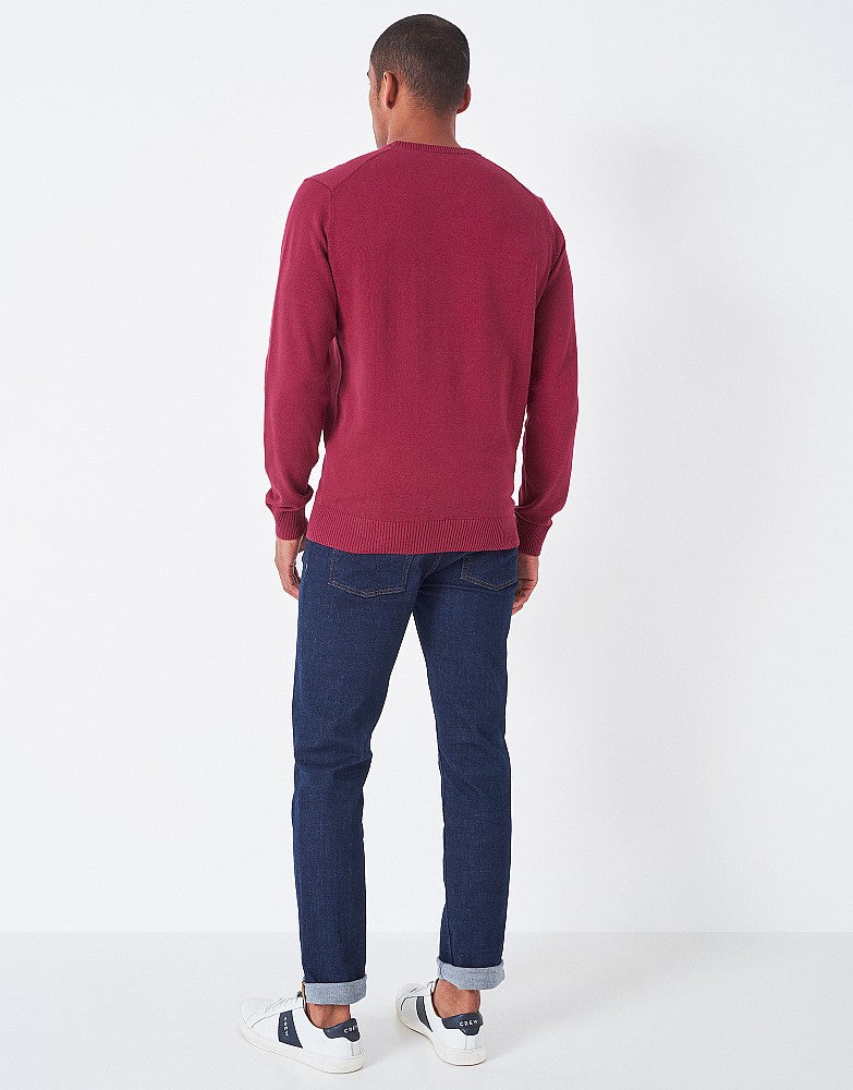 Crew Clothing Organic Cotton Crew Neck Jumper