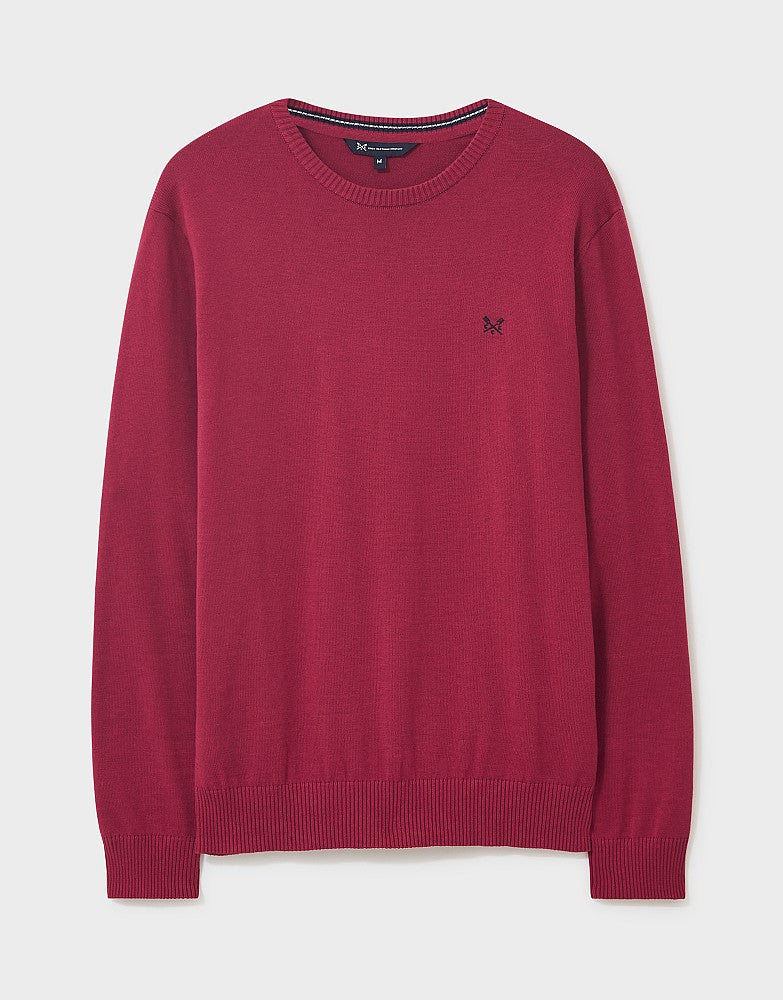 Crew Clothing Organic Cotton Crew Neck Jumper