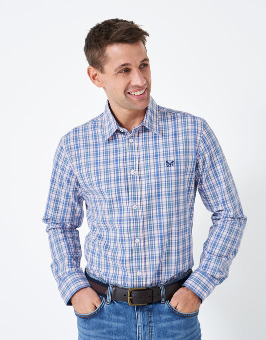 Crew Clothing Frinton Brushed Flannel Shirt